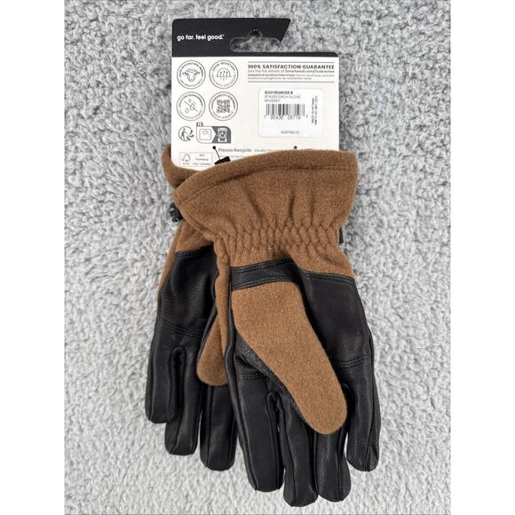 SmartWool‎ Stagecoach Merino Wool, Leather Winter Gloves Unisex Size Small NWT - Picture 3 of 4